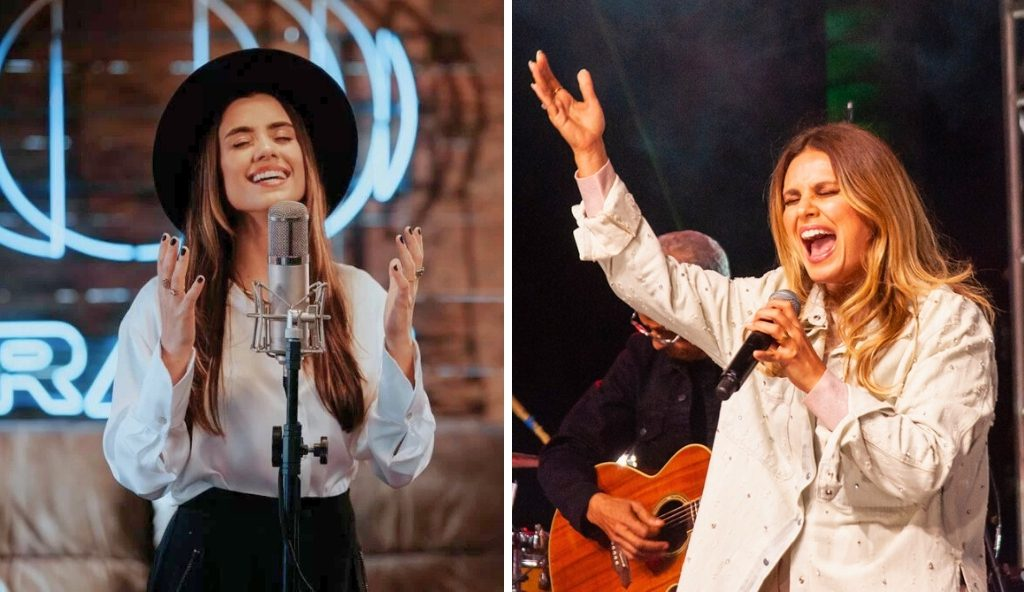 Isadora Pompeo e Aline Barros são atrações confirmadas no Festival Gospel de Irecê. Foto: Divulgação.